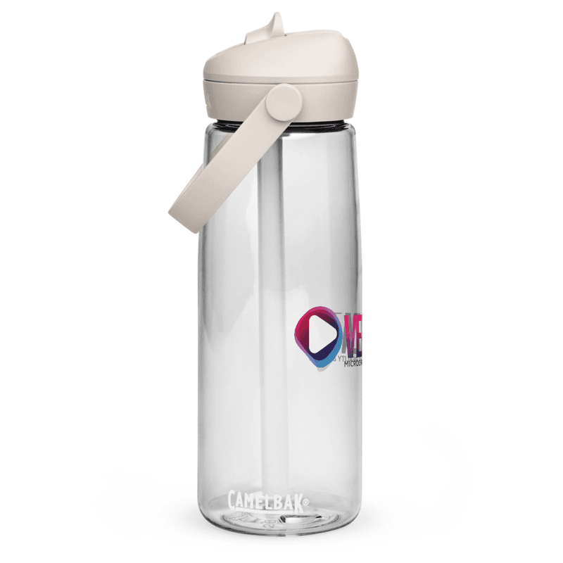 VerzaTV Flip Straw Water Bottle