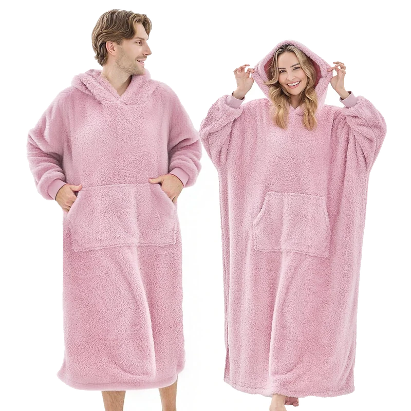Wearable Blanket Hoodie, Oversized Sweatshirt